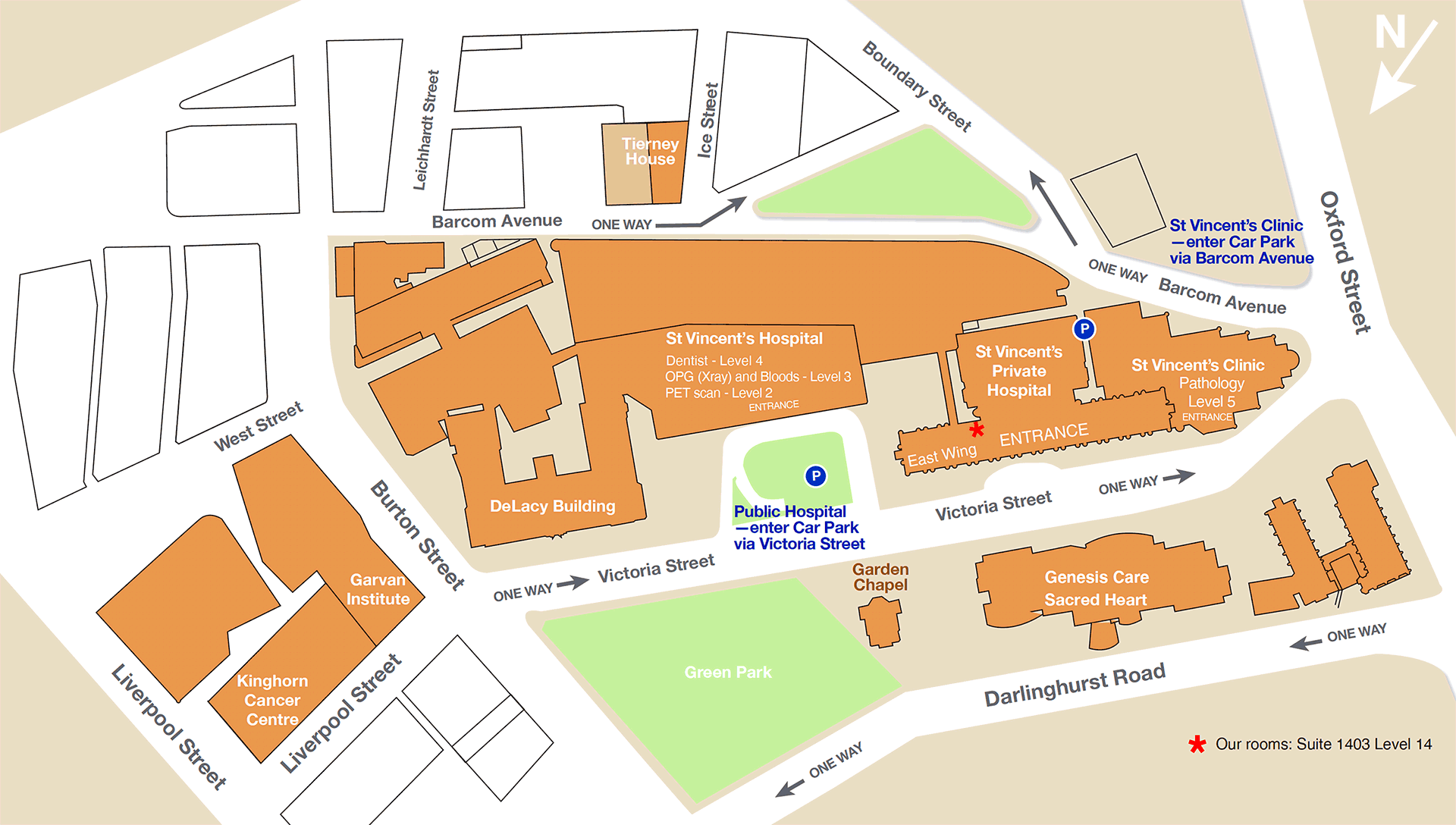 SVHS MDT Map SVHS MDT Map